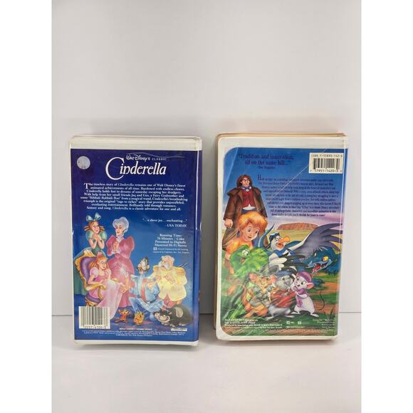 Walt Disney Classics VHS Duo Movie Black Diamond Collection - Picture 2 of 5